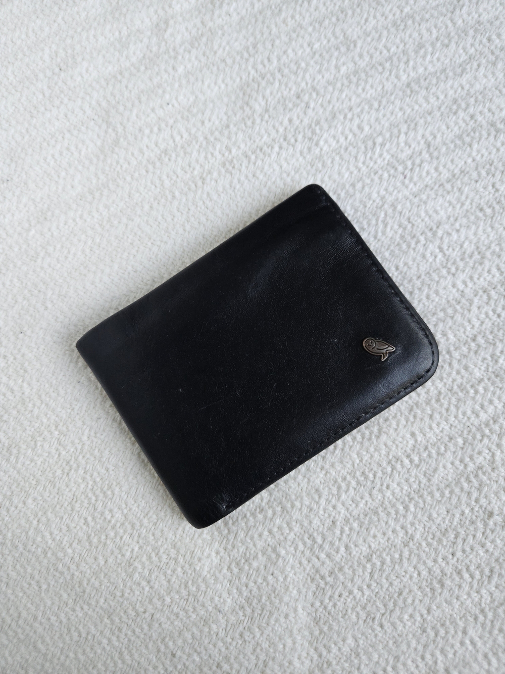 Bellroy Hide & Seek LO RFID Wallet Black Tan Leather Bifold